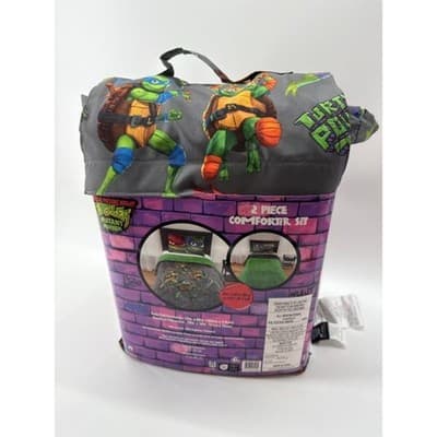 Teenage Mutant Ninja Turtles TMNT Twin / Full Comforter Set by Jay Franco - Thumbnail 7