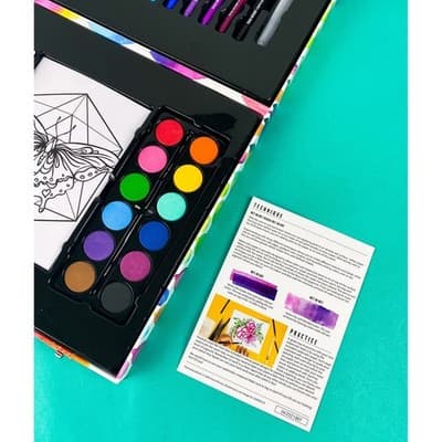 Art 101 Budding Artist 44 Pc Watercolor Set - Thumbnail 8