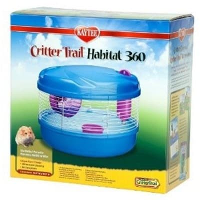 Kaytee CritterTrail Small Pet Habitat Cage – Hamster Gerbil Mouse Enclosure - Image 1