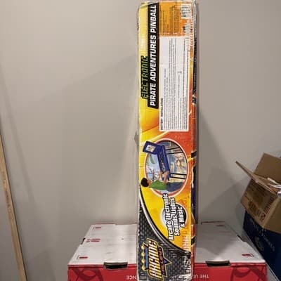 Arcade Alley Pirate Pinball Game NEW IN BOX Electronic Tabletop w/ Legs - Thumbnail 2