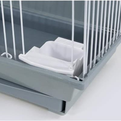 Pet Champion 15” Bird Cage Wire Habitat – Small Pet Parakeet Finch Cage - Thumbnail 7