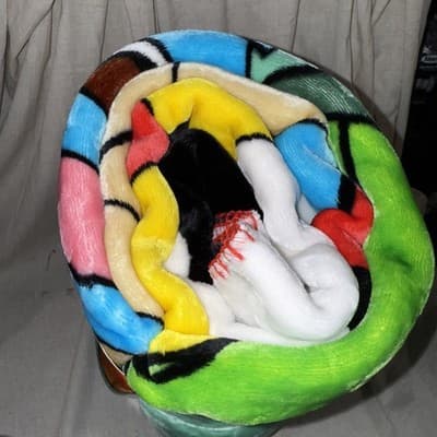 Pokémon Gen 1 Reversible Cloud Throw Blanket Pikachu Charmander Squirtle - Thumbnail 4