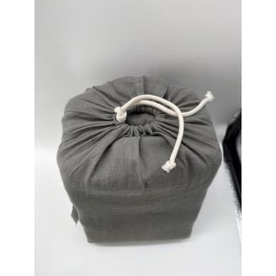 Casaluna Full Washed Hemp Sheet Set - Thumbnail 4