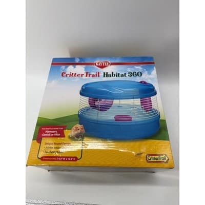 Kaytee CritterTrail Small Pet Habitat Cage – Hamster Gerbil Mouse Enclosure - Thumbnail 3