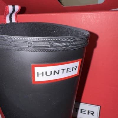 Hunter Women’s Tall Rain Boots Size 8 – Waterproof Rubber Knee High - Thumbnail 4