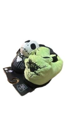 Disney Nightmare Before Christmas Jack Oogie Boogie Plush Slippers 7/8 - Image 1