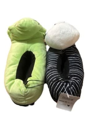 Disney Nightmare Before Christmas Jack Oogie Boogie Plush Slippers 7/8 - Thumbnail 3