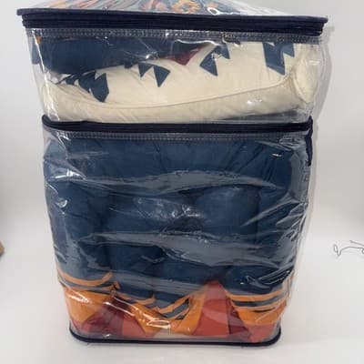 Pendleton 5 Piece Comforter Set Queen Southwestern Stripe Shams Pillows - Thumbnail 3