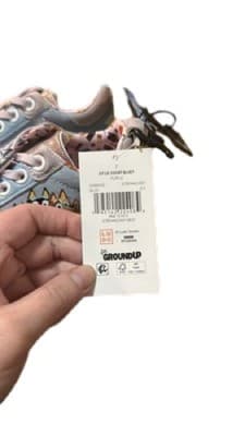 Bluey & Bingo Toddler Girls Size 7 Glitter Slip-On Court Sneakers shoes - Thumbnail 3