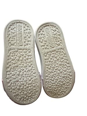 Bluey & Bingo Toddler Girls Size 7 Glitter Slip-On Court Sneakers shoes - Thumbnail 7