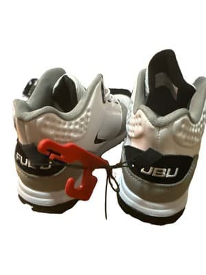 FUBU Men's Hustle Athletic Leisure Sneakers Sz 7 White Gray - Thumbnail 5