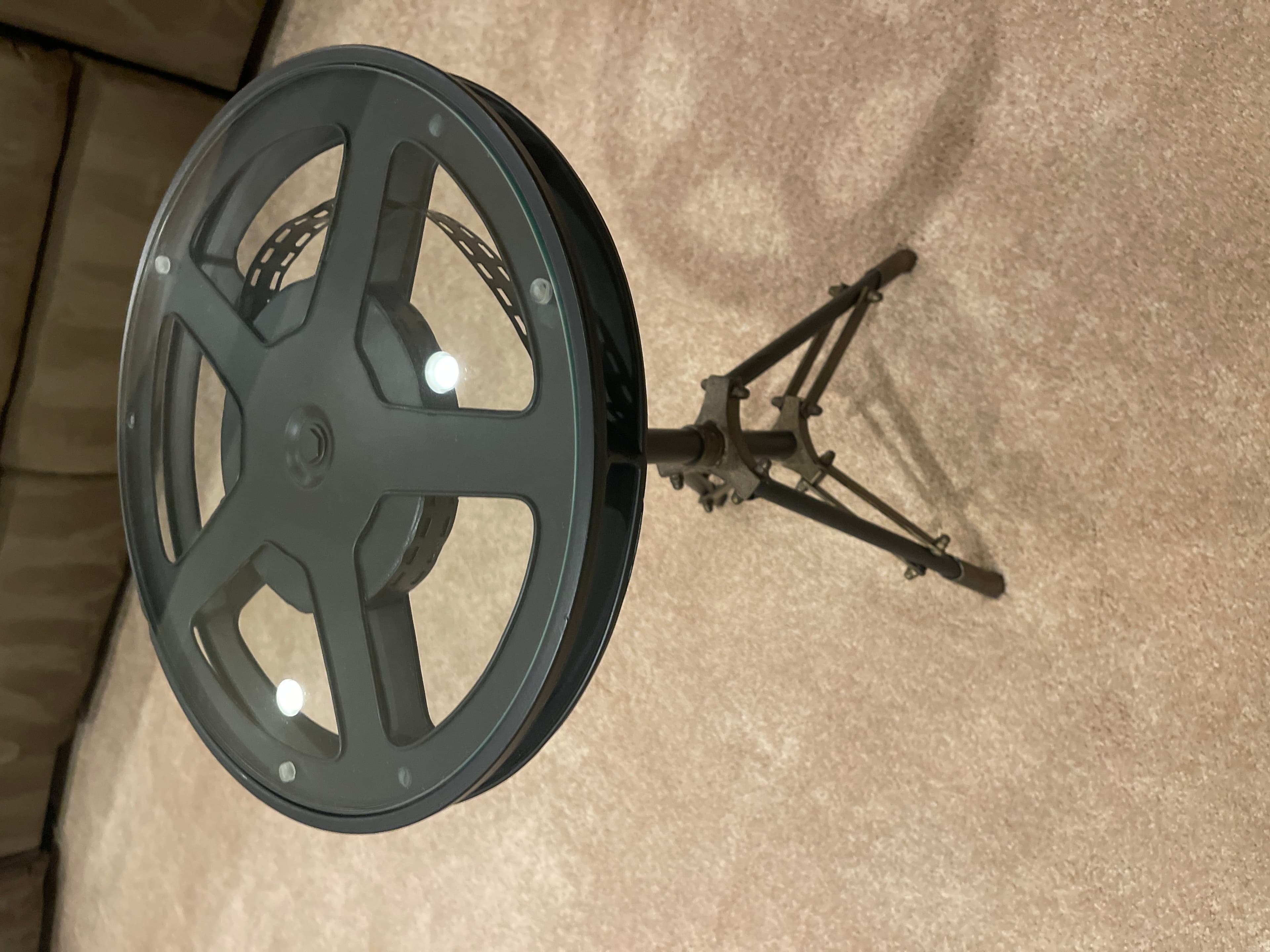 Movie Reel Side Table - Image 1