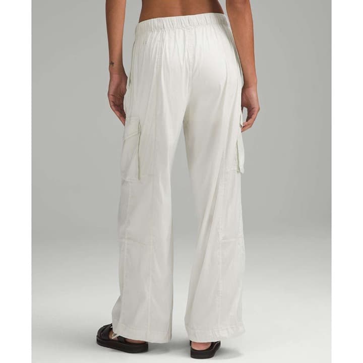 Lululemon Lightweight Adjustable Mid-Rise Cargo Pant - Bone - Small - W5GD9S - Thumbnail 5