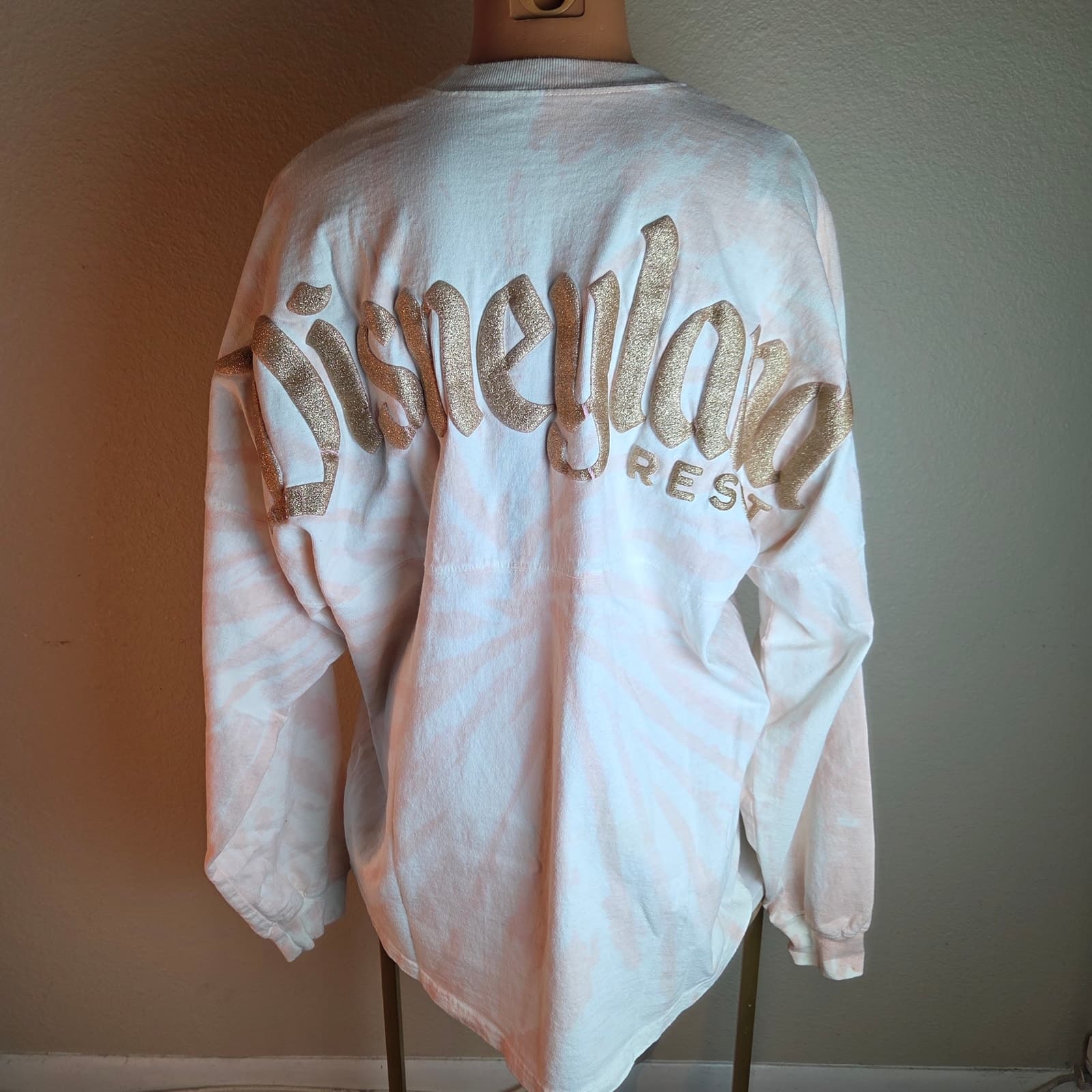 DIsneyland Spirit Jersey with Gold Glitter Letters - Medium - Thumbnail 4