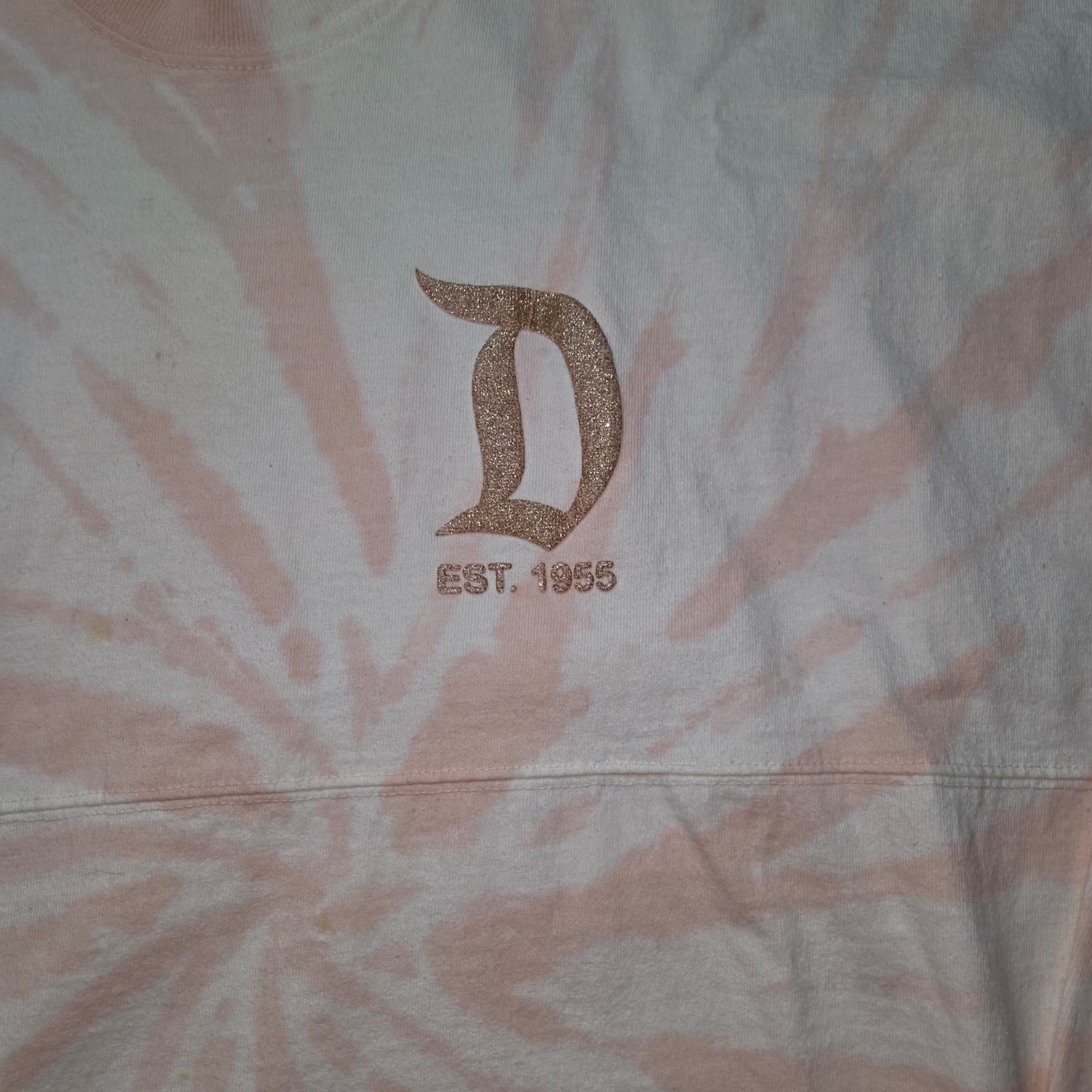 DIsneyland Spirit Jersey with Gold Glitter Letters - Medium - Thumbnail 7