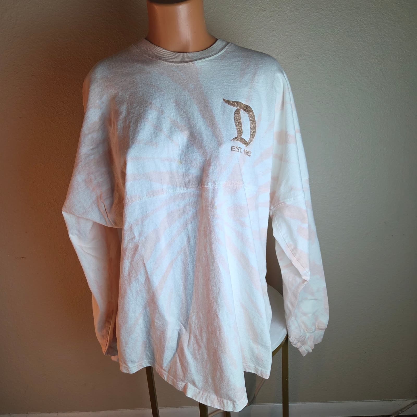 DIsneyland Spirit Jersey with Gold Glitter Letters - Medium - Thumbnail 2