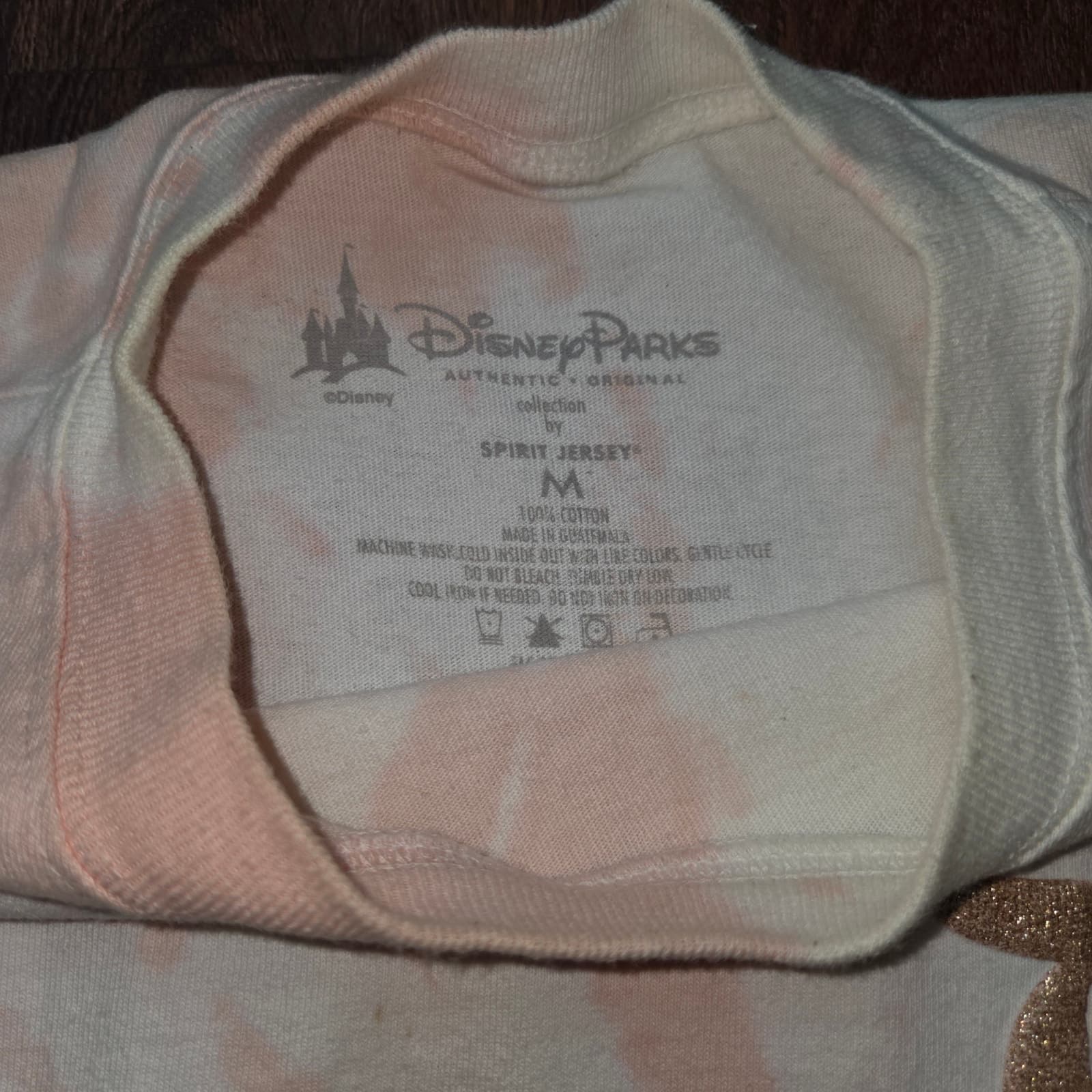 DIsneyland Spirit Jersey with Gold Glitter Letters - Medium - Thumbnail 8