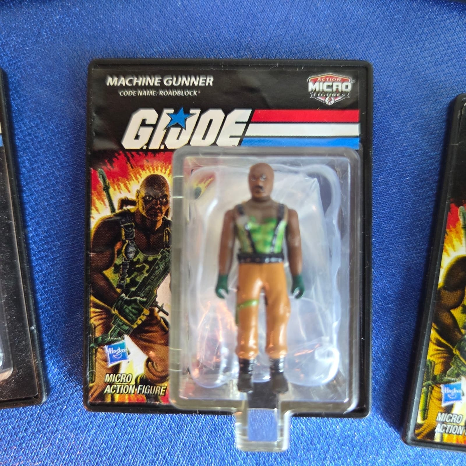 World's Smallest Toys GI Joe Bundle First Sargeant Commando Machine Gunner x3 - Thumbnail 4