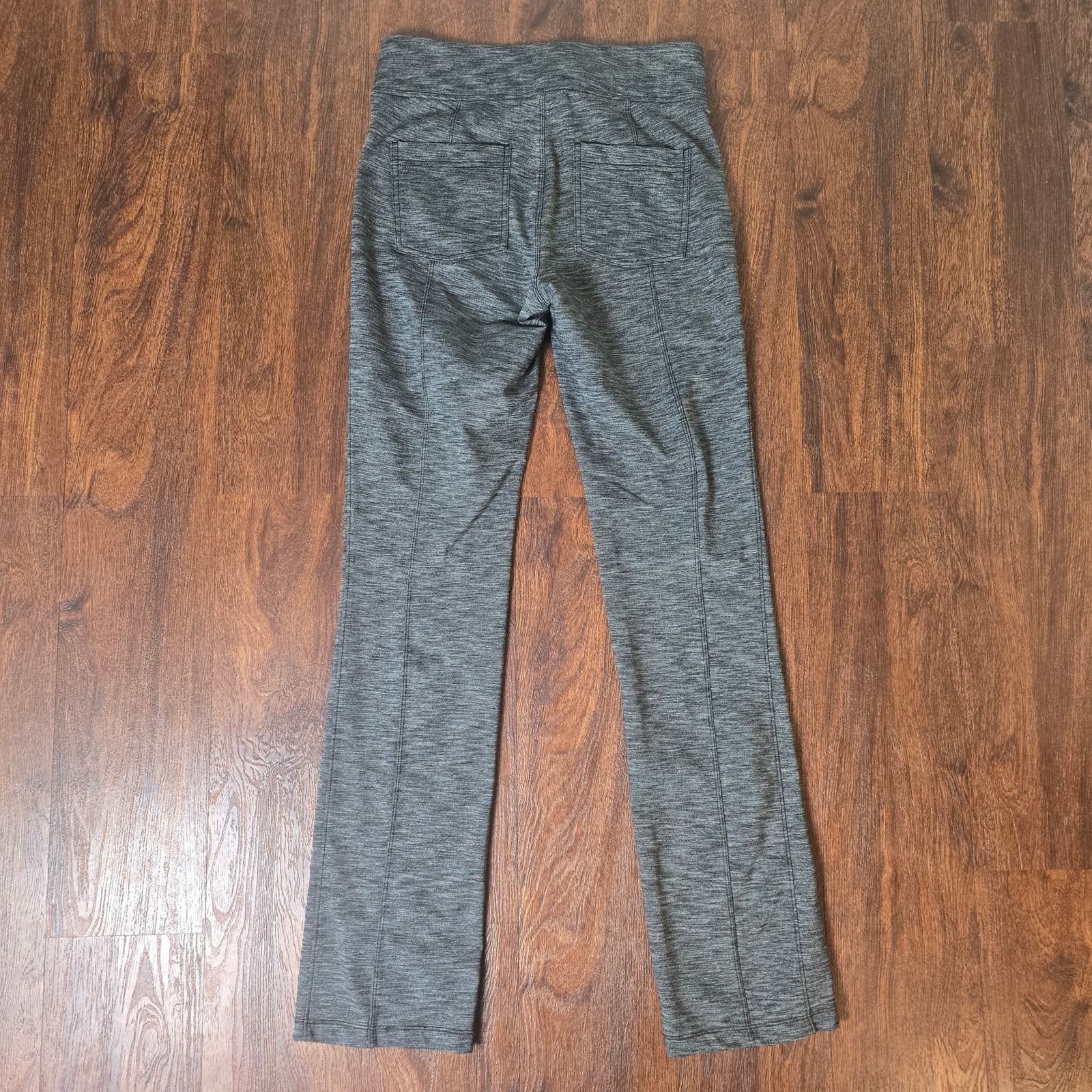 Athleta Metro Tech Bootcut Yoga Pants - Heathered Gray - Small - Style # 138452 - Thumbnail 4