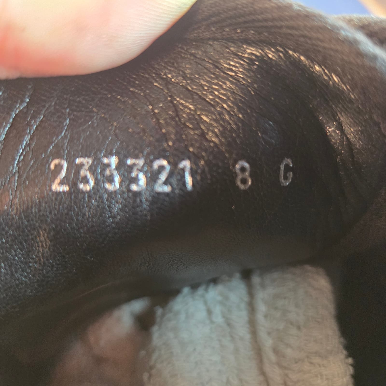 Vintage Gucci Guccissima Imprime Black GG Sneakers 233321 Men's 8/Women's 10 - Thumbnail 10