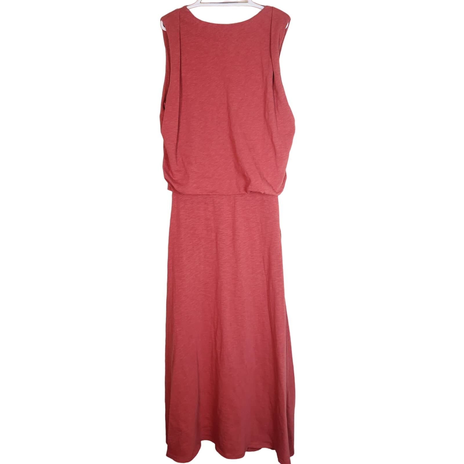 FP Beach by Free People Sleeveless Maxi Dress Oversized with Pockets, Large - Thumbnail 6