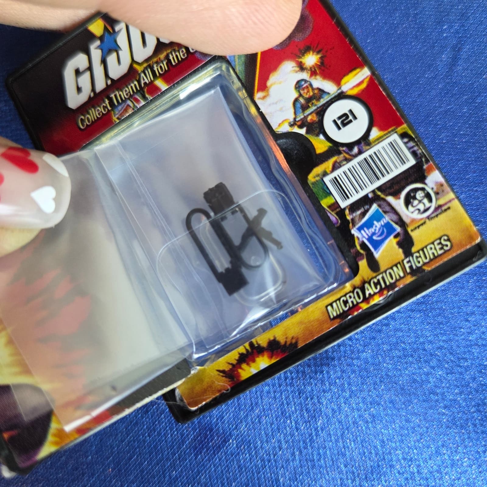 World's Smallest Toys GI Joe Bundle First Sargeant Commando Machine Gunner x3 - Thumbnail 6