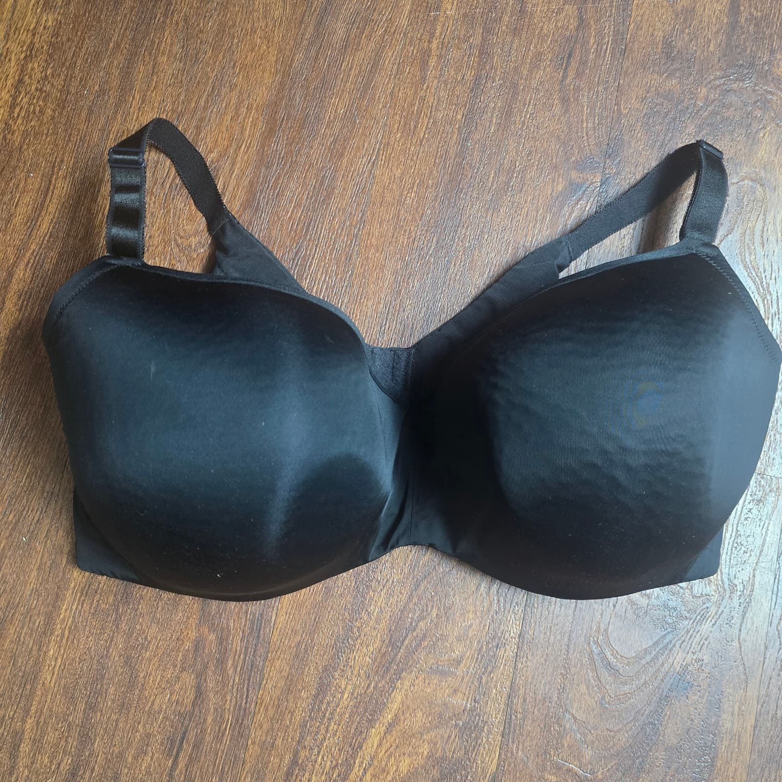 Torrid Curve Plus Size Balconette Lightly Lined Bra - Black - 44G - Thumbnail 5