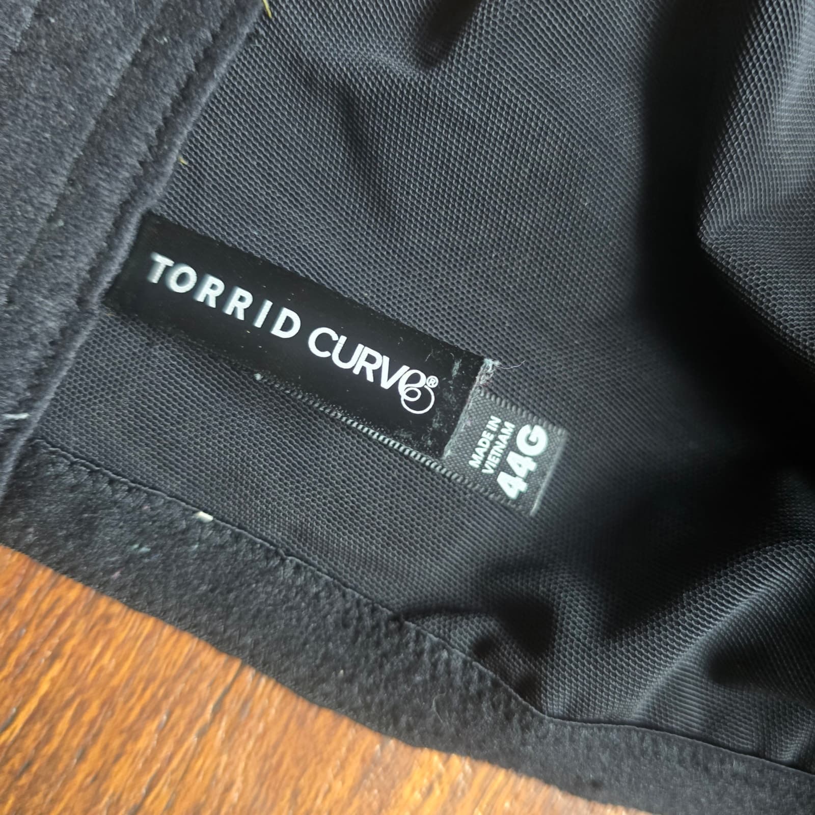 Torrid Curve Plus Size Balconette Lightly Lined Bra - Black - 44G - Thumbnail 10