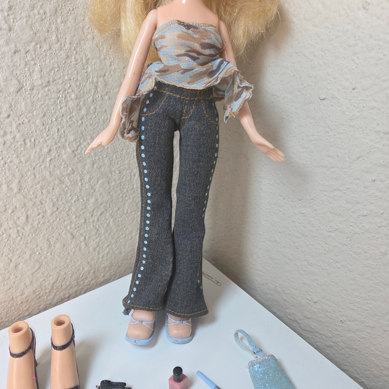 Bratz Vintage 2001 Original Girlz Nite Out Girls Night Out Cloe + Accessories - Thumbnail 4