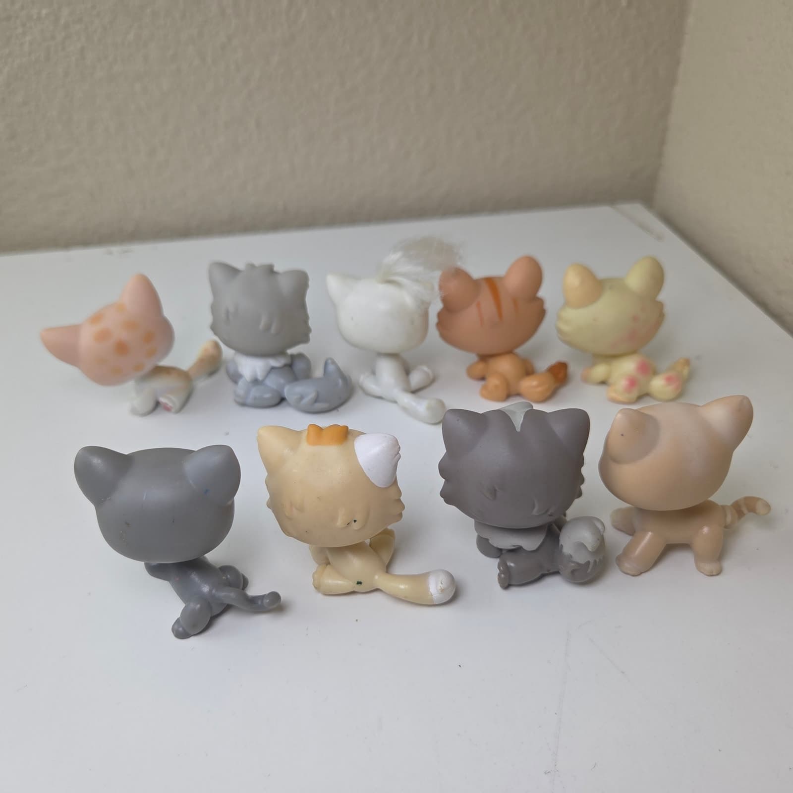 Littlest Pet Shop LPS Curious Kittens House + Cats Crouching Shorthair - Thumbnail 8