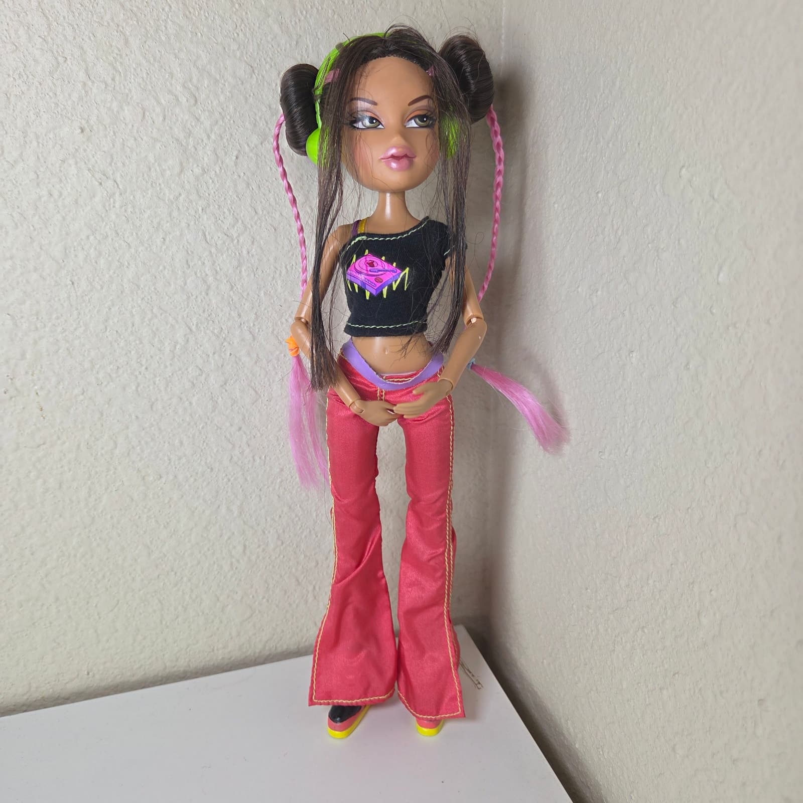 Bratz My Passion Yasmin Doll with Full Outfit and Styled Hair with Space Buns - Image 1