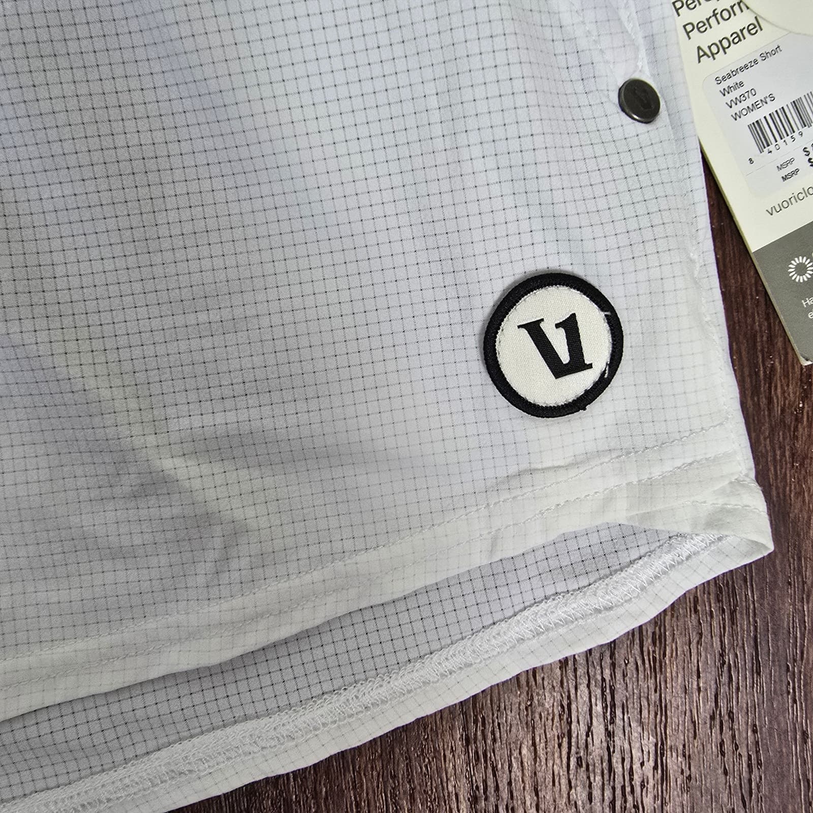 Vuori Seabreeze Shorts - White Kansas City Royals - Size XL - Thumbnail 6