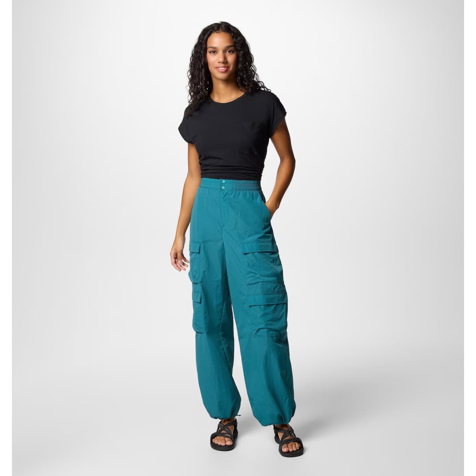 Columbia Elevated View Parachute Pants - River Blue - XL - Style # 2118851 - Thumbnail 3