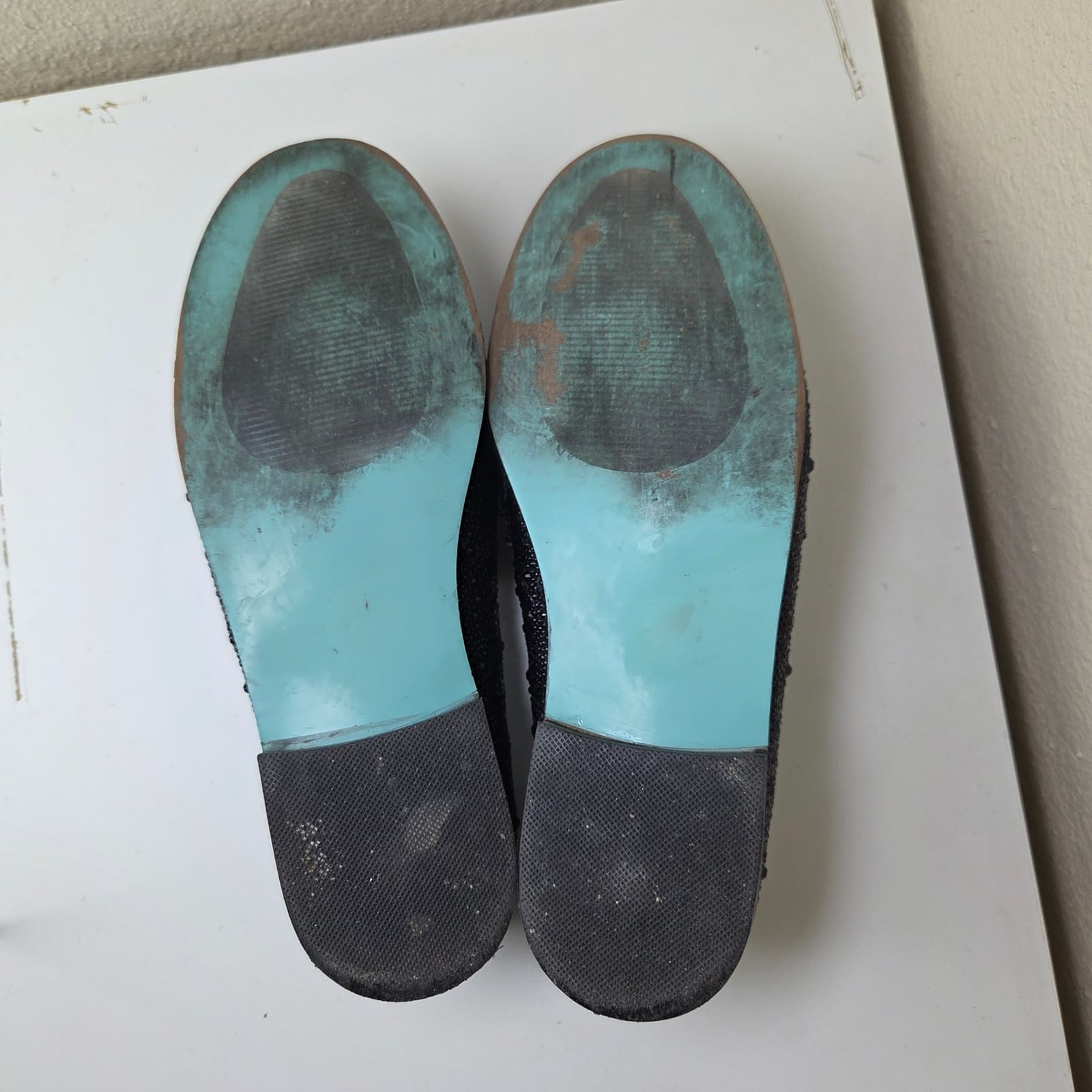 Betsey Johnson Aron Penny Loafers - Black Rhinestone - Size 8 - Thumbnail 10