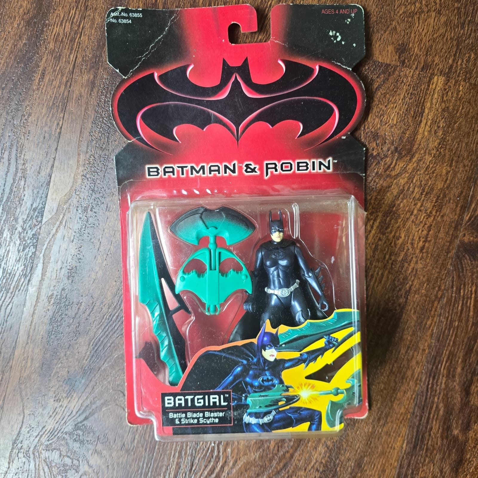Vintage Kenner 1997 Batman & Robin Batgirl Battle Blade Buster + Strike Scythe - Thumbnail 2