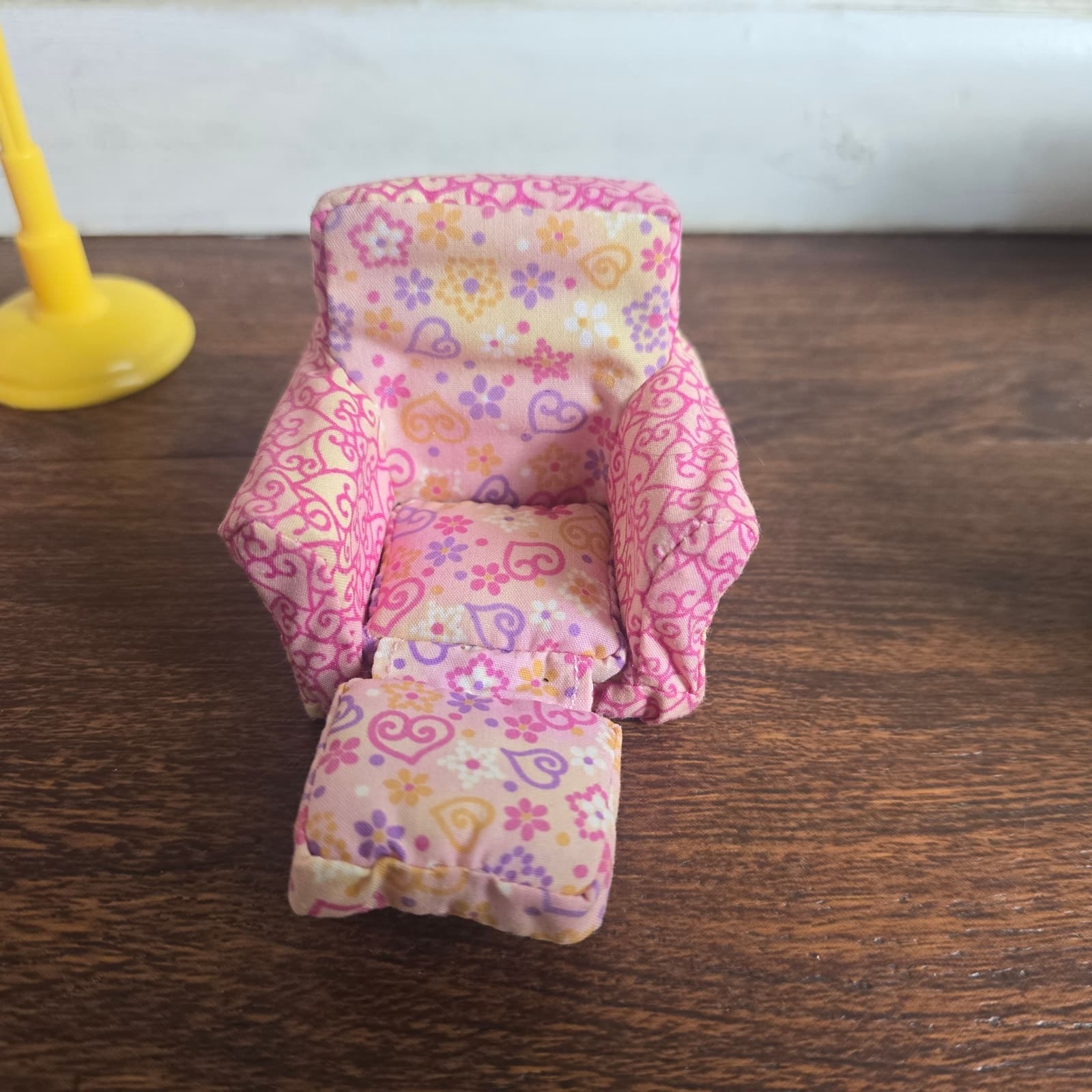 Fisher Price Loving Family Dollhouse Furniture Girls Bedroom Canopy Daybed - Thumbnail 2