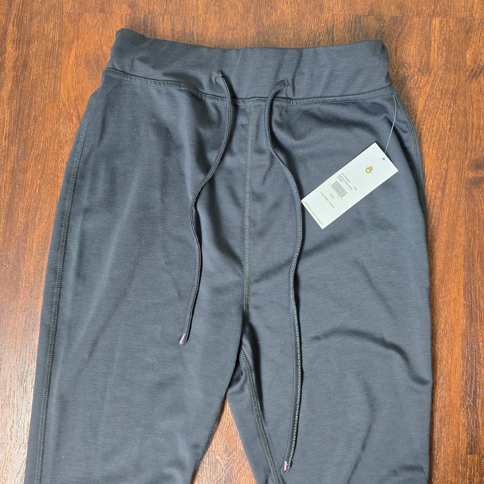 Spiritual Gangster Metta High Rise Flare Yoga Pants - Charcoal Gray - XS - NWT - Thumbnail 3