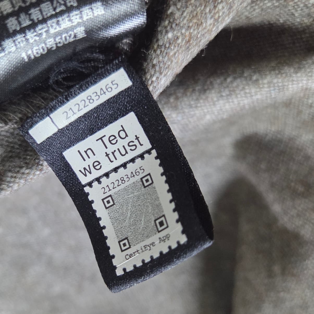 Women's Authentic Ted Baker London Brown Wool Blend Dress Pants - Size 30R - Thumbnail 9