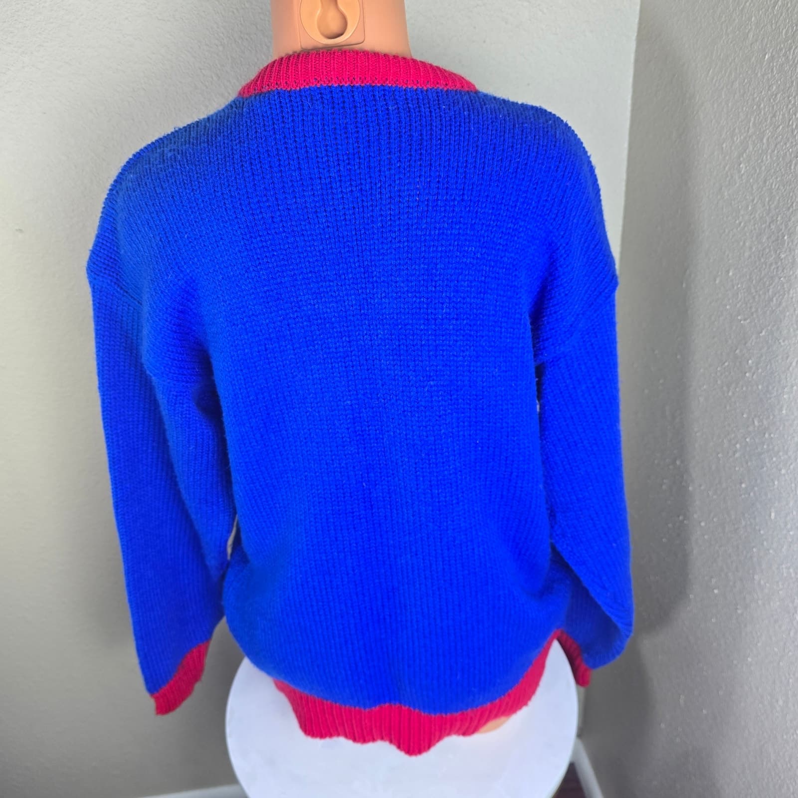 Vintage Robinson's Ugly Christmas Sweater Santa Christmas Tree - Medium - Thumbnail 2