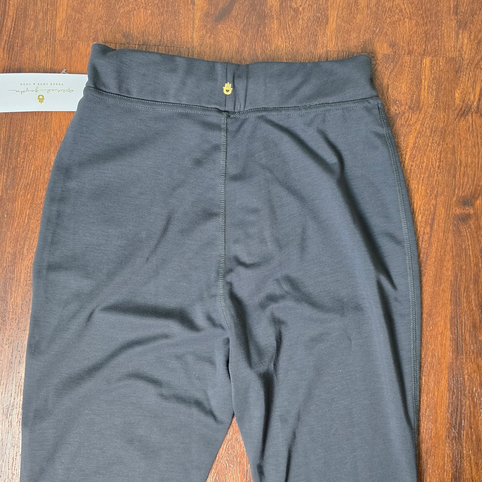 Spiritual Gangster Metta High Rise Flare Yoga Pants - Charcoal Gray - XS - NWT - Thumbnail 5