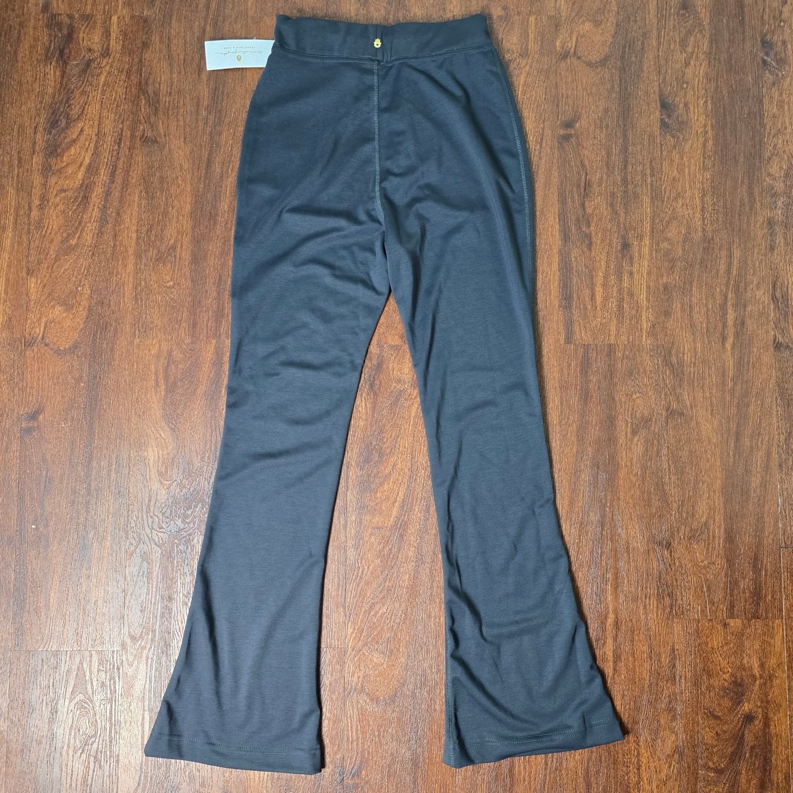 Spiritual Gangster Metta High Rise Flare Yoga Pants - Charcoal Gray - XS - NWT - Thumbnail 4