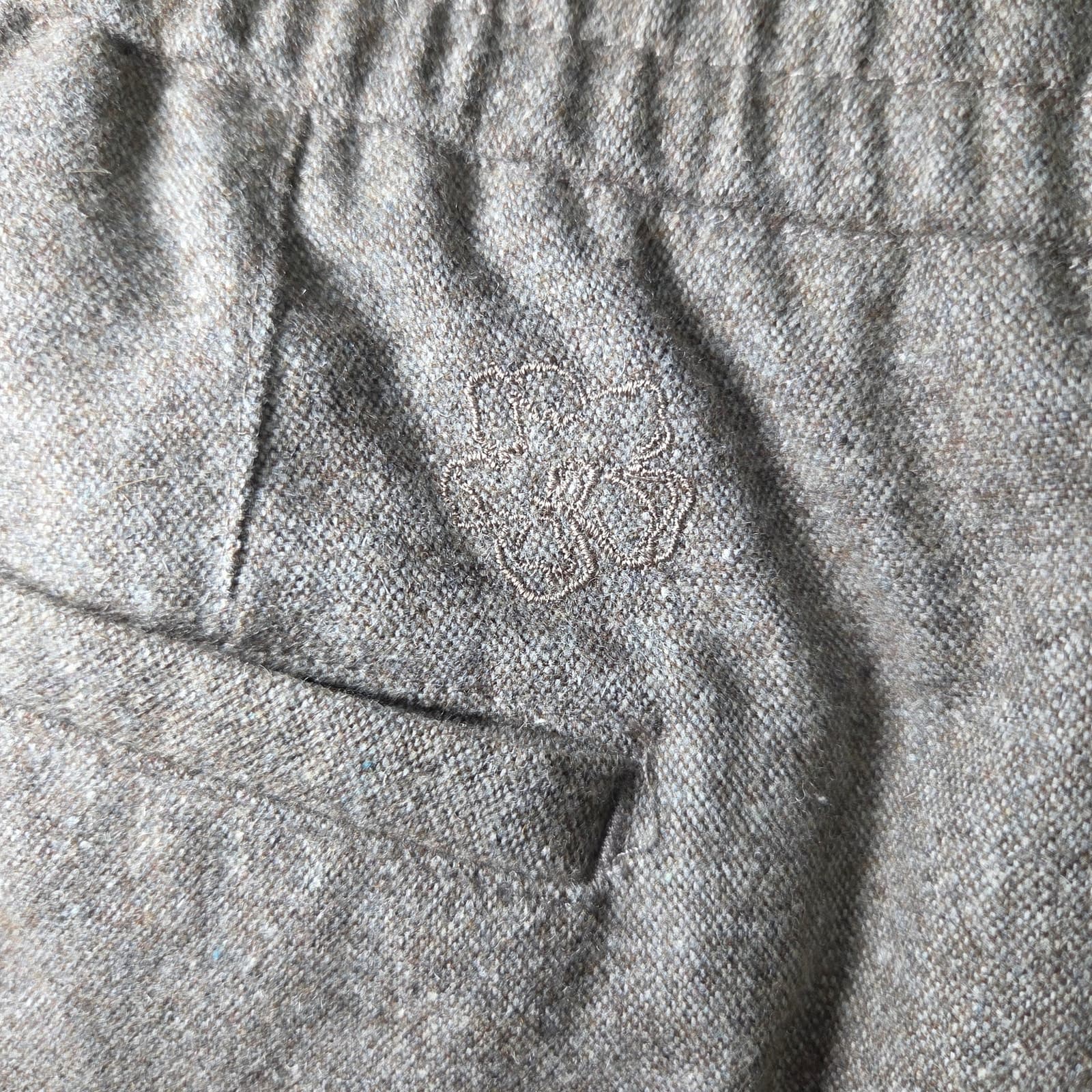 Women's Authentic Ted Baker London Brown Wool Blend Dress Pants - Size 30R - Thumbnail 6