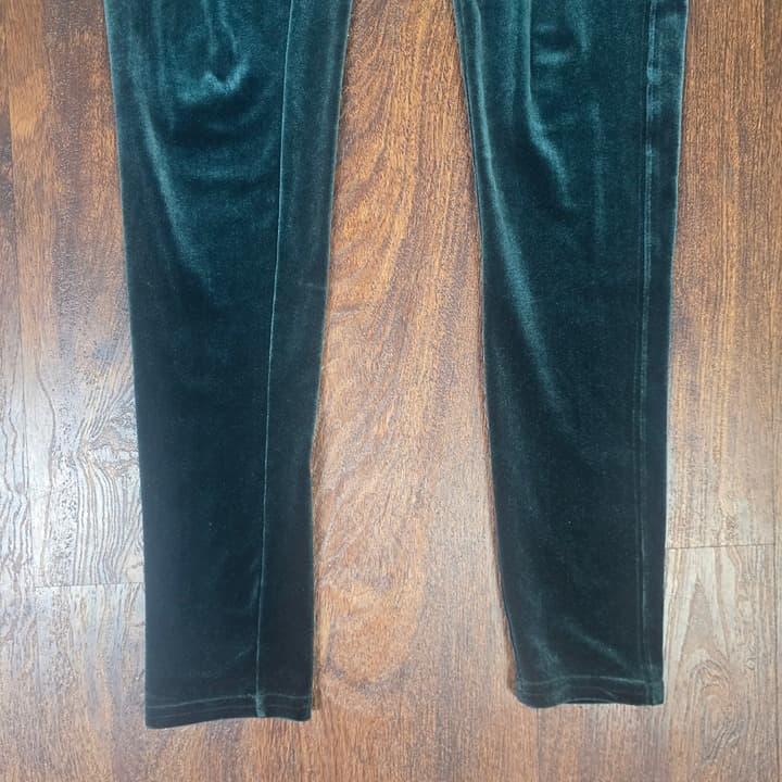 SPANX Velvet Tummy Control High Rise Leggings - Forest Green - Small - NWOT - Thumbnail 9