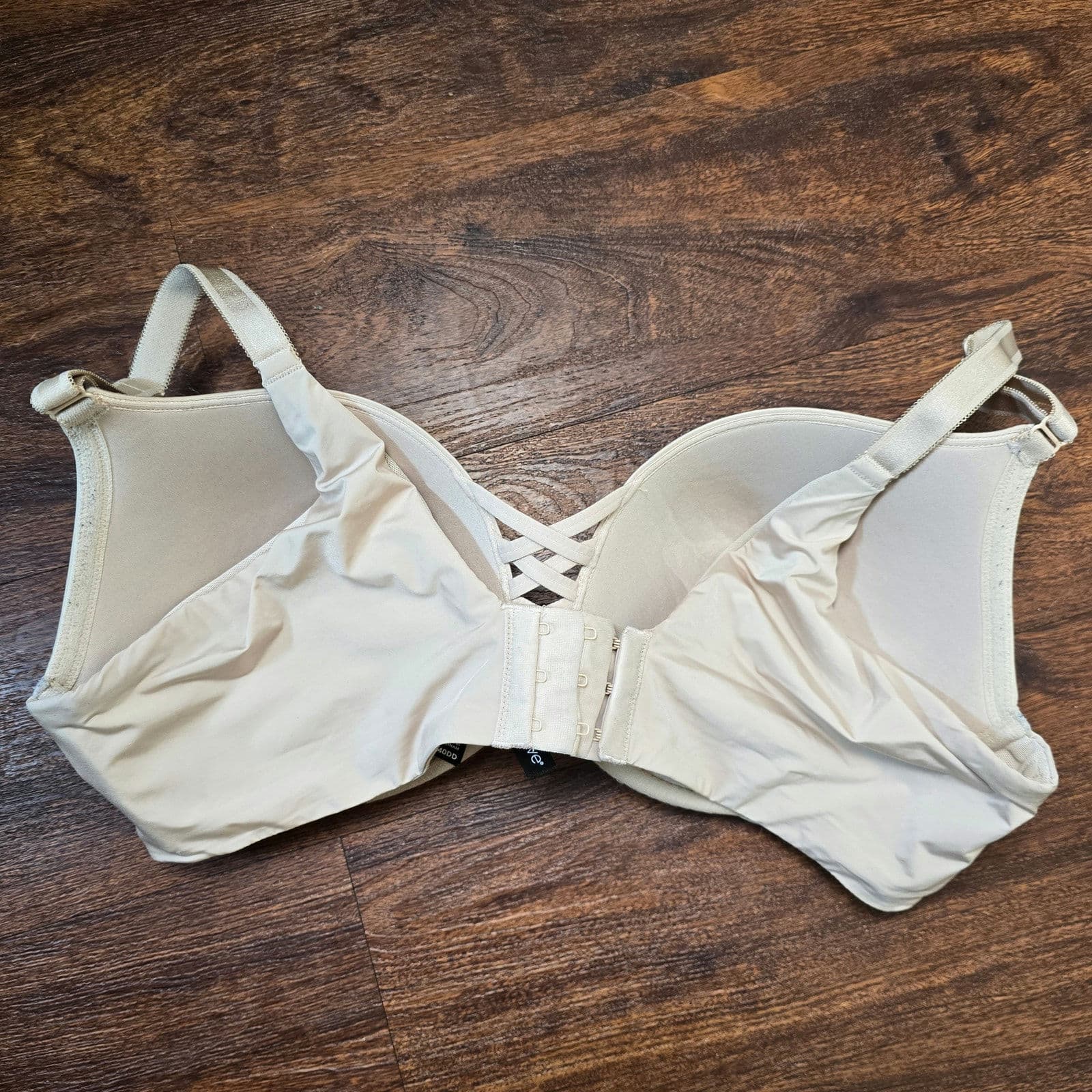 Torrid XO Plunge Push-Up Bra Color Rose Dust Size 40DD Item # 11854336 - Thumbnail 7