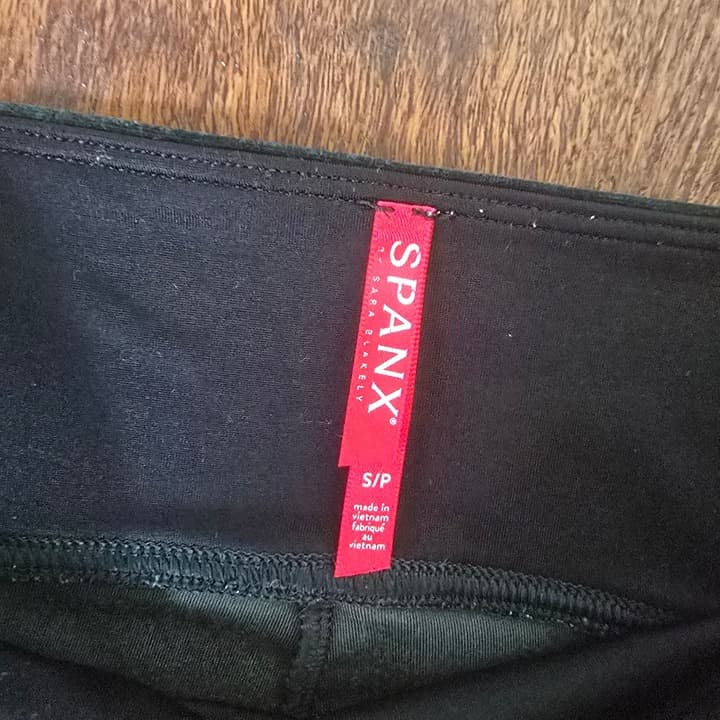 SPANX Velvet Tummy Control High Rise Leggings - Forest Green - Small - NWOT - Thumbnail 12