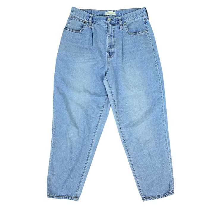 Madewell High Rise Baggy Tapered Jeans - Size 29 - Style MD675 - Image 1