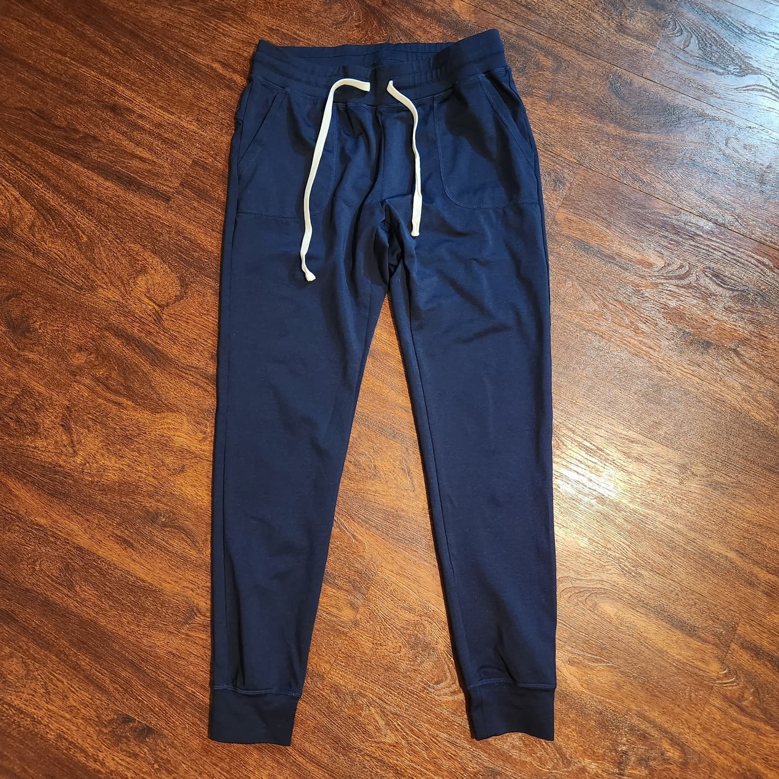 ZYIA Active Navy Blue Cozy Jogger Pants, Small - Thumbnail 4