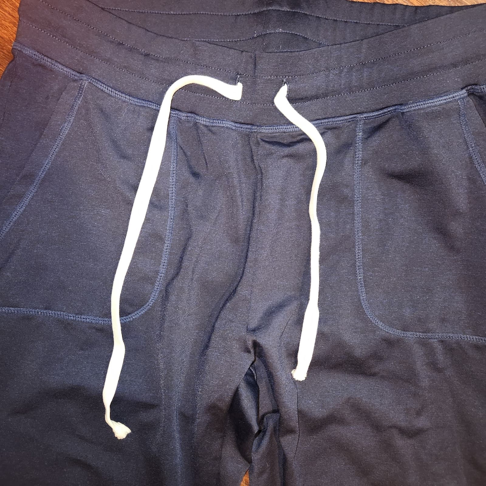 ZYIA Active Navy Blue Cozy Jogger Pants, Small - Thumbnail 6