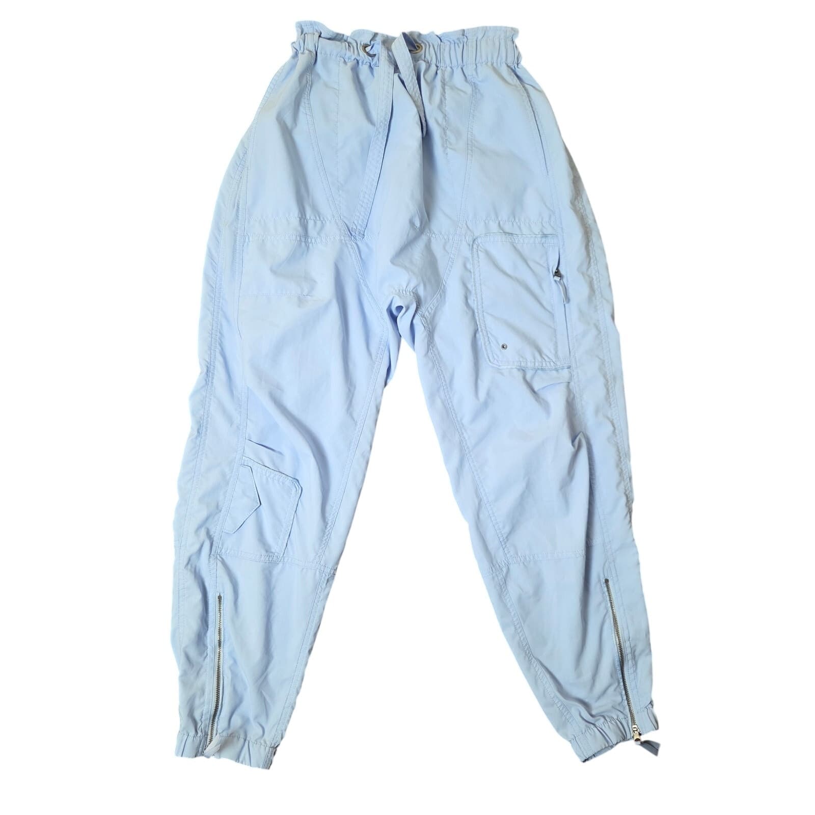Free People FP Movement Spring Trekker Harem Cargo Pant - Snowbird Blue - XS - Image 1