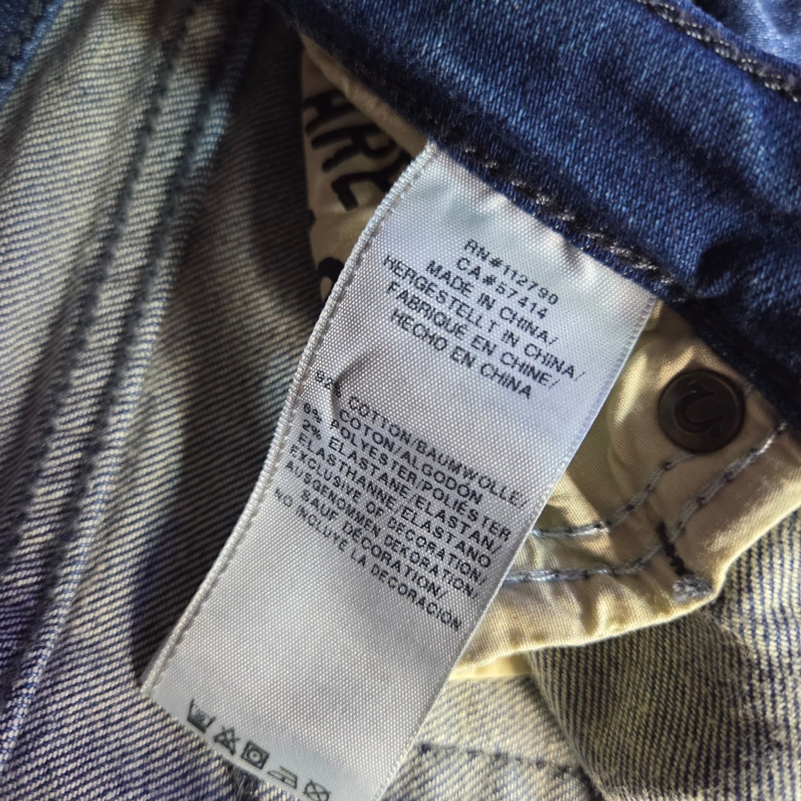 True Religion Becky Mid-Rise Bootcut Jeans - Size 32 - Thumbnail 3